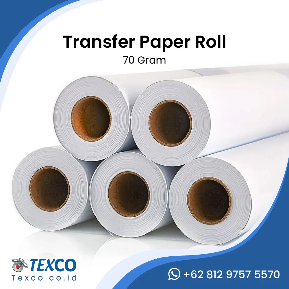 Kertas Transfer Paper Roll 70 Gram - Texco