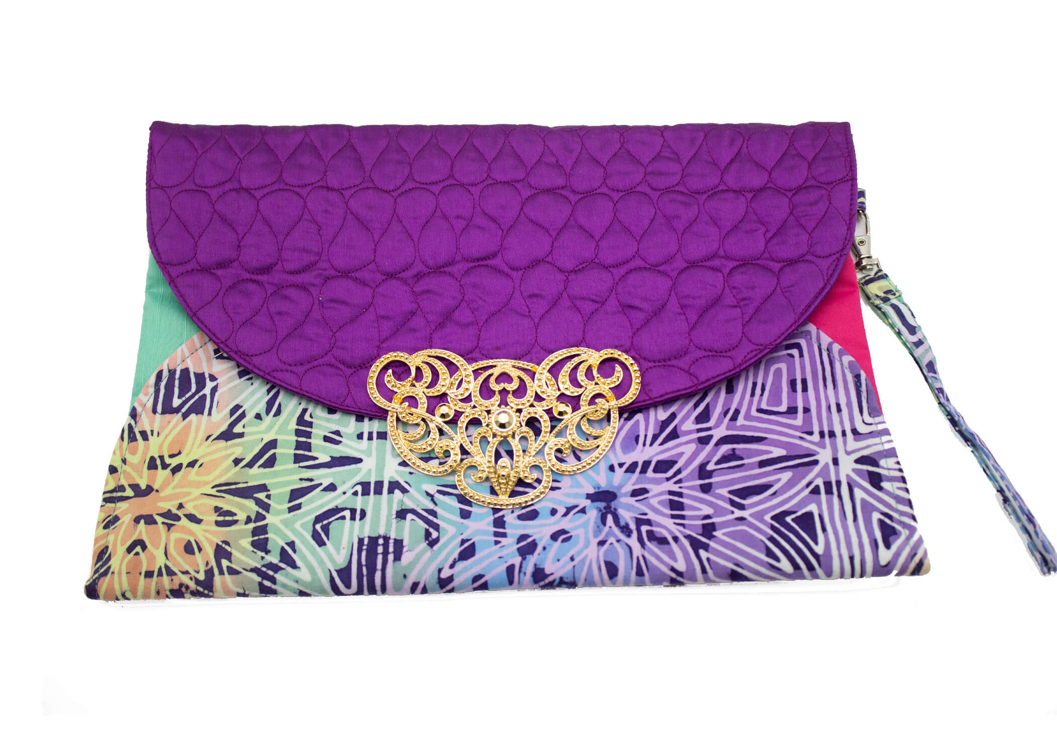 CLutch bag kain adalah pilihan utama produk tekstil yang paling laris