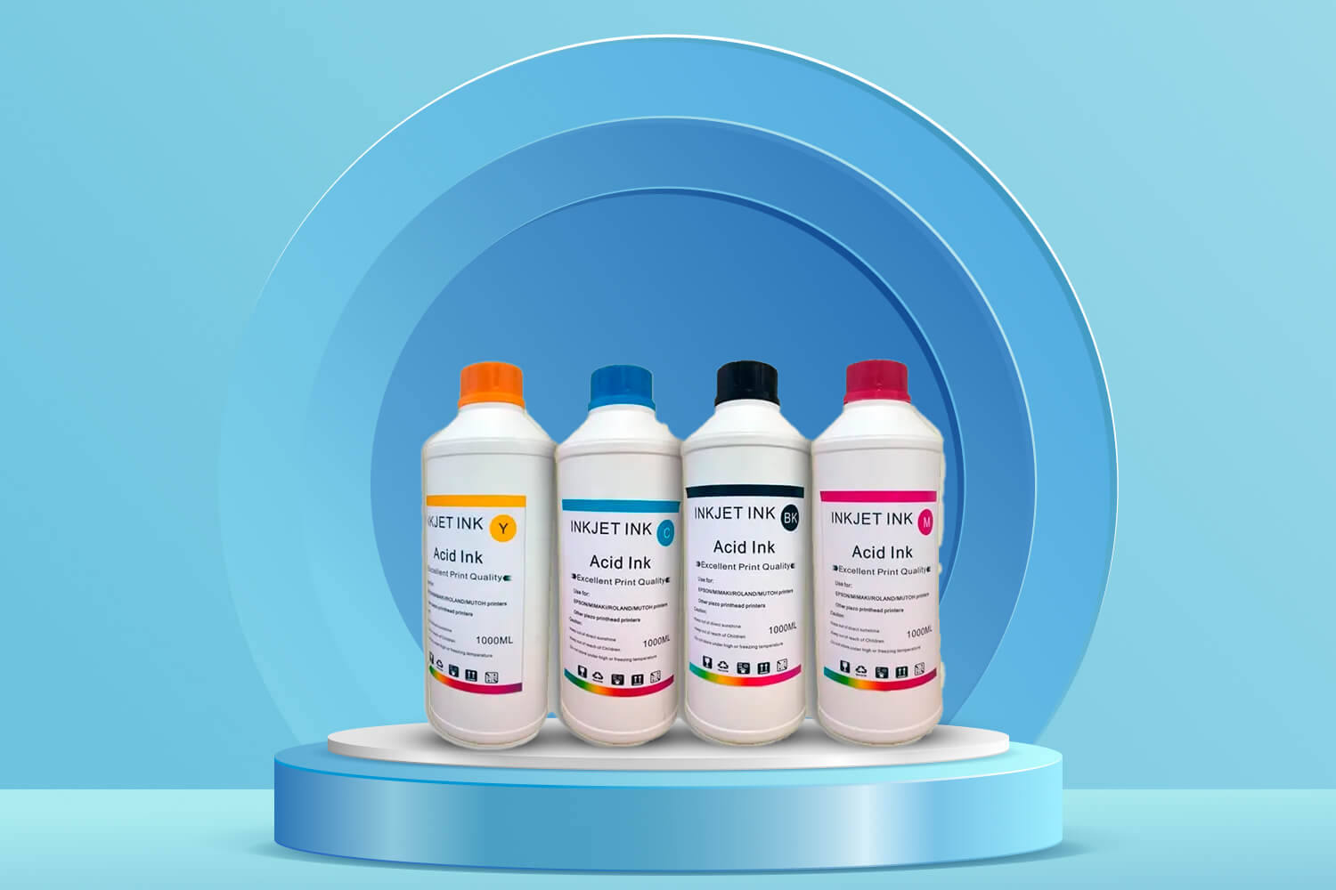 Tinta Acid untuk Bahan Sutra dan Wol