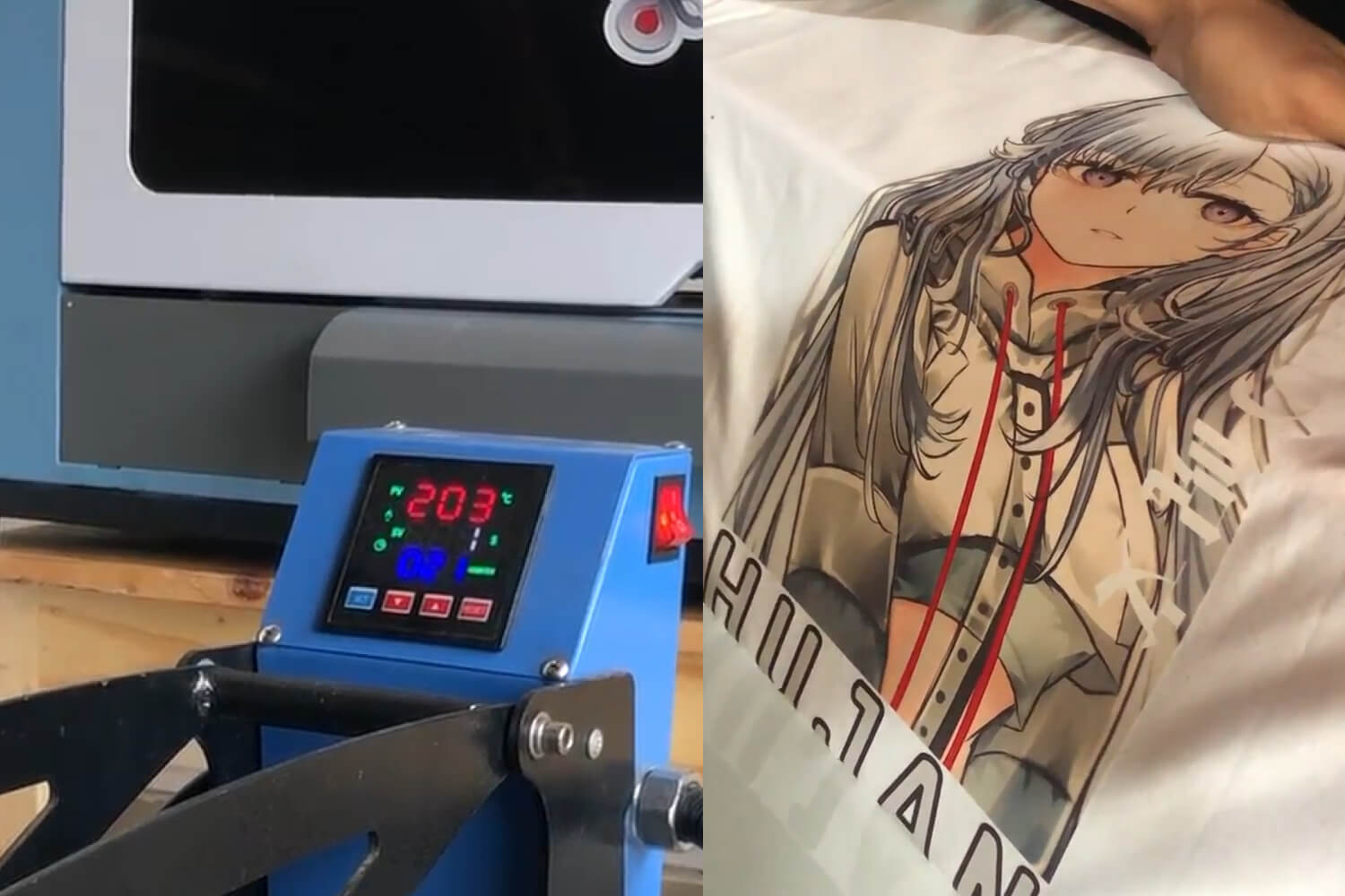 Tips for keeping consistent temperature in heat press printing