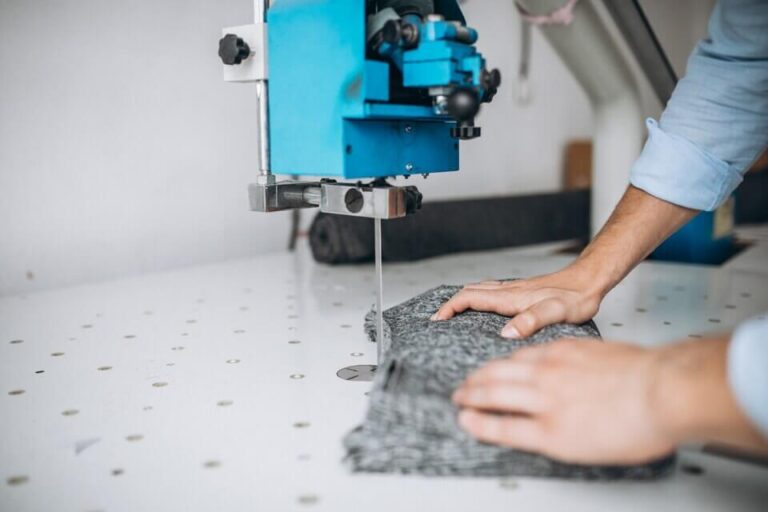 Precision fabric cutting machine for efficient production