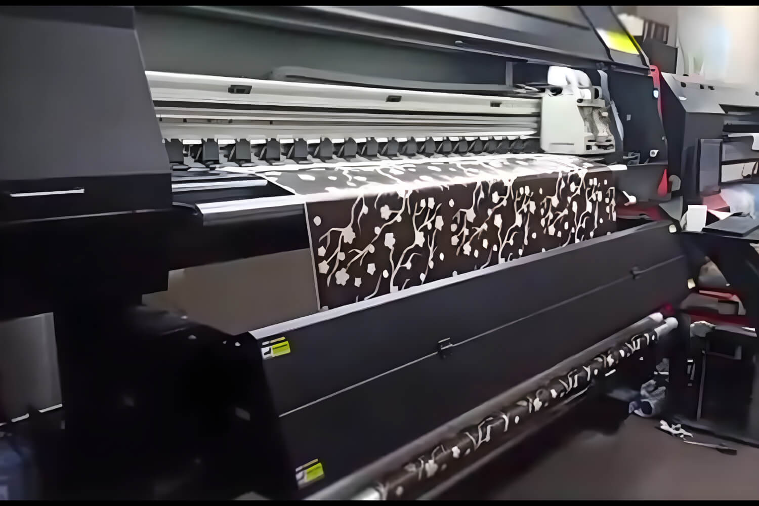 proses cetak printing hijab