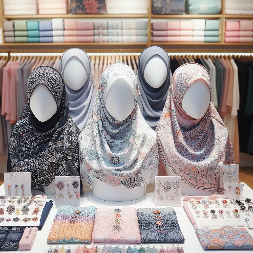 Latest hijab collection with accessories and limited editions