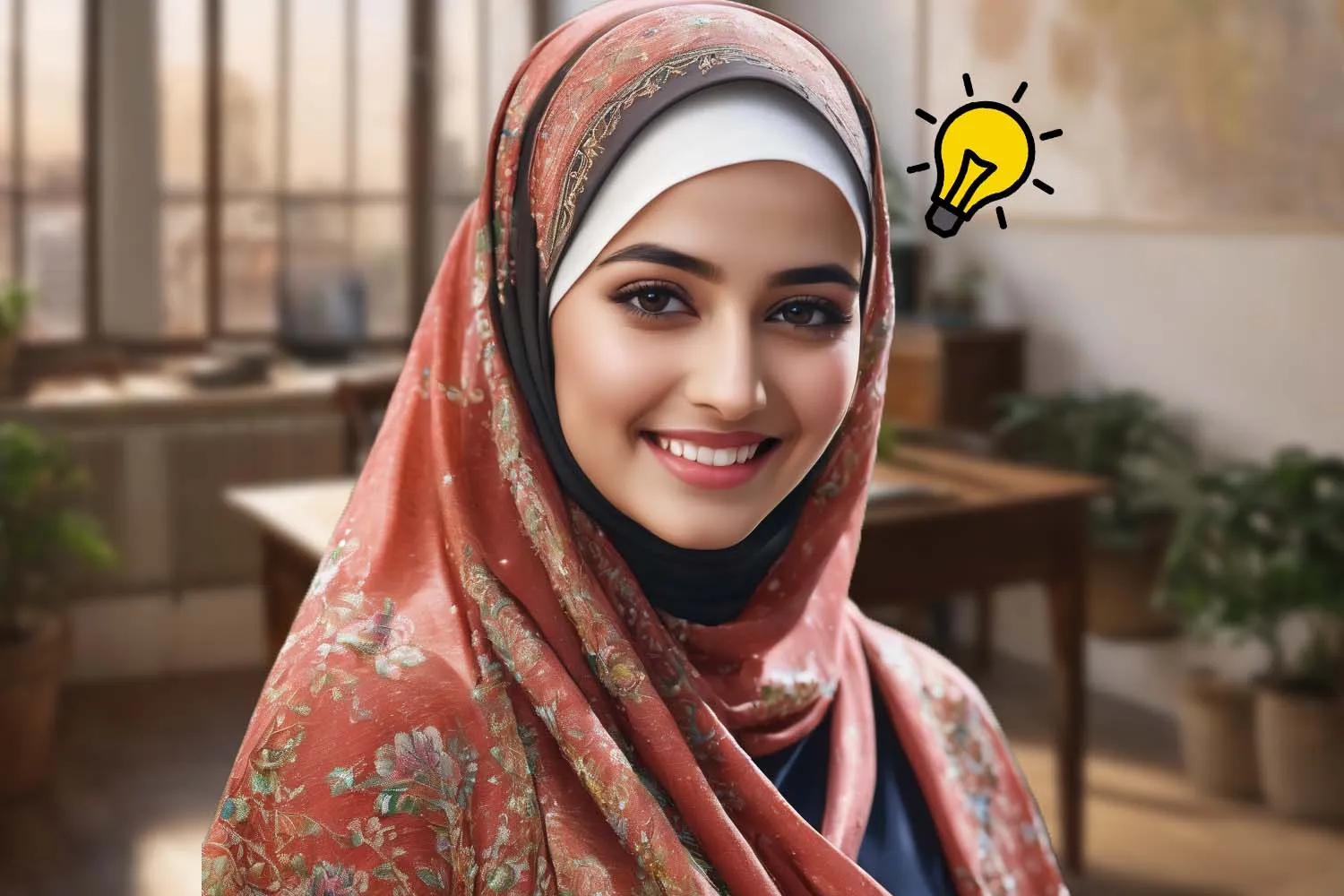 Ide kreatif isi hampers hijab.