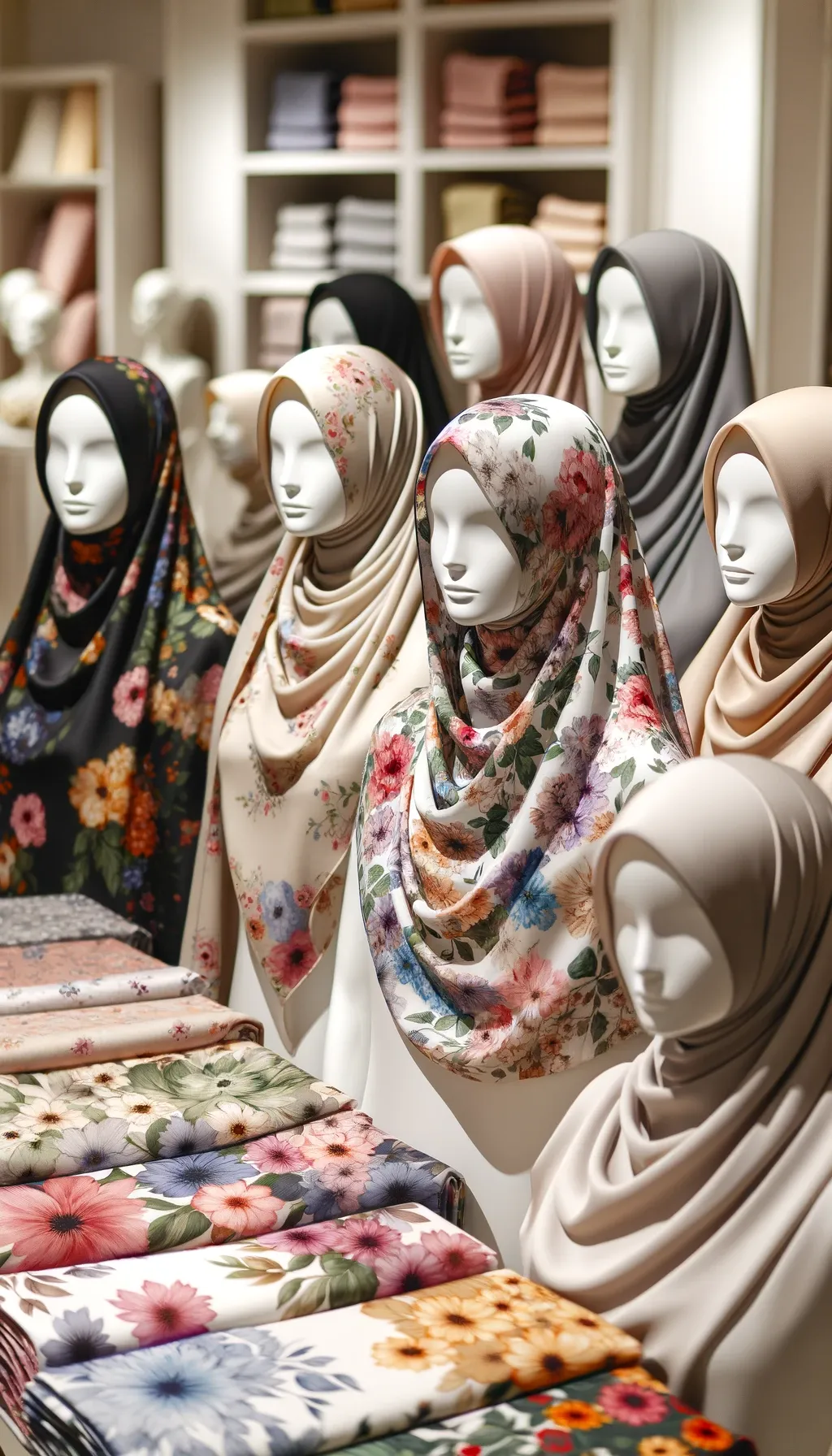 berbagai produk hijab printing