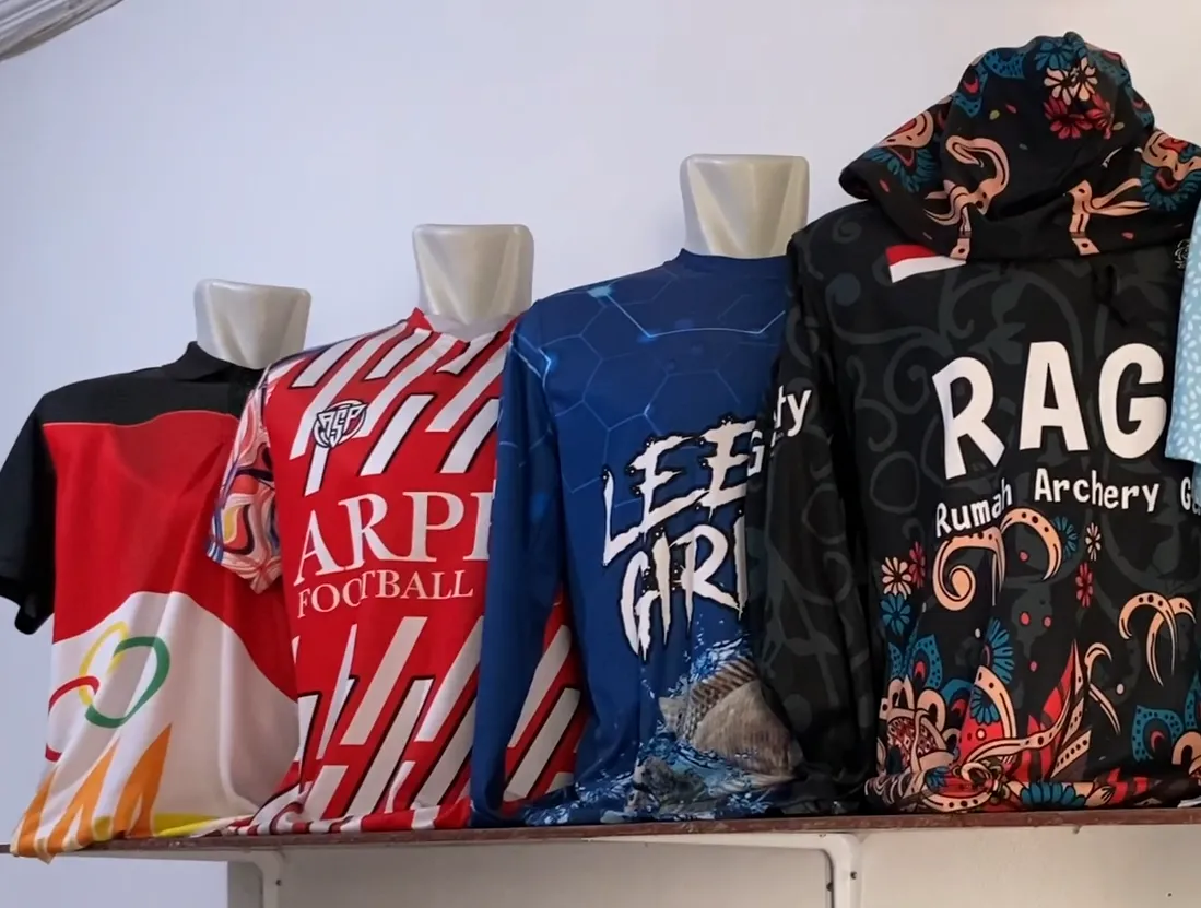 berbagai produk jersey printing cocok untuk maklon
