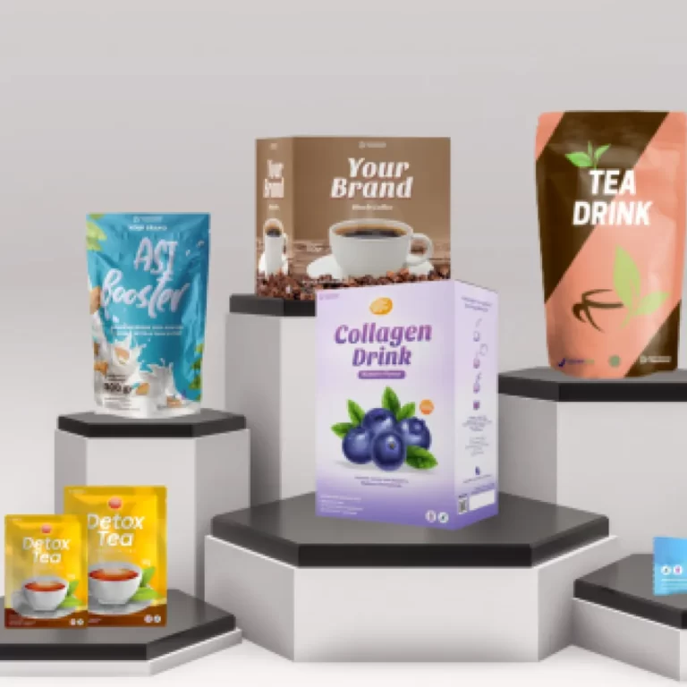 Powdered beverage contract production for custom drinks