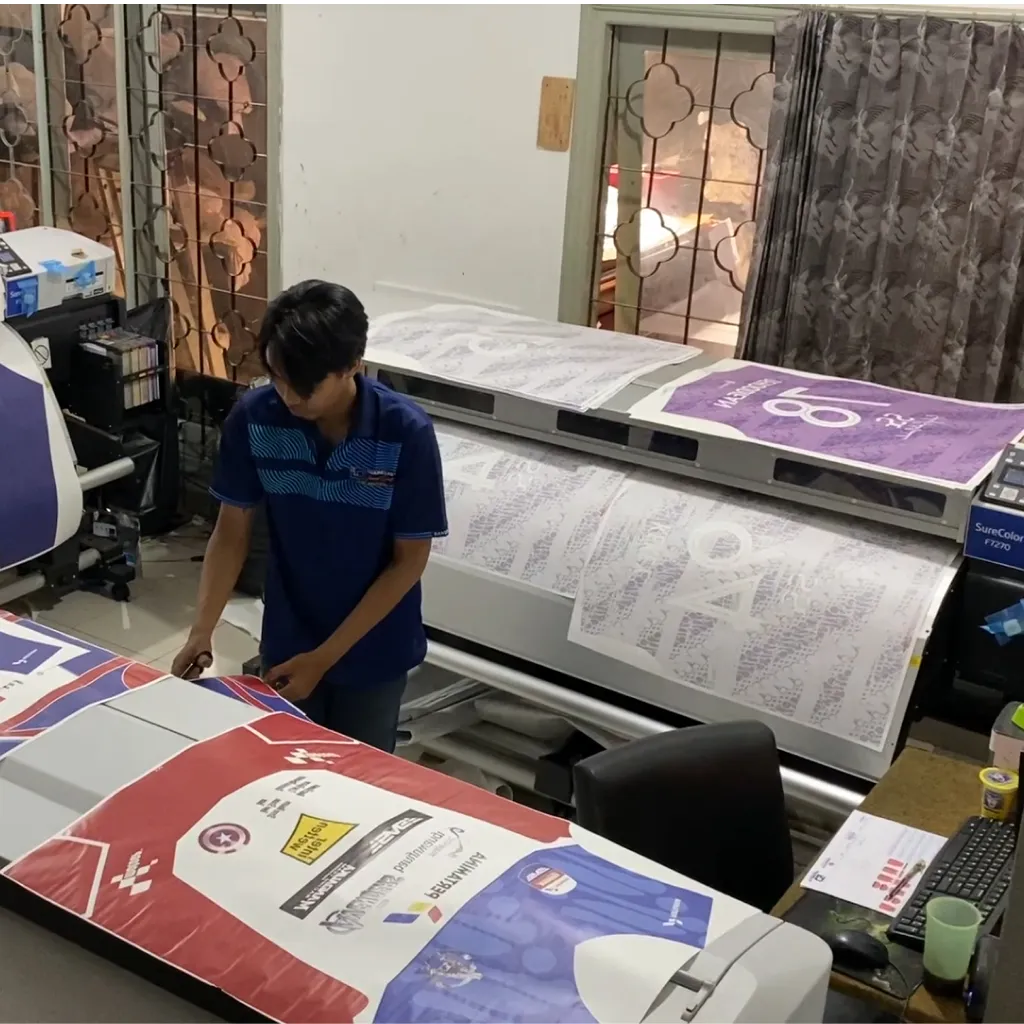 proses cetak produk