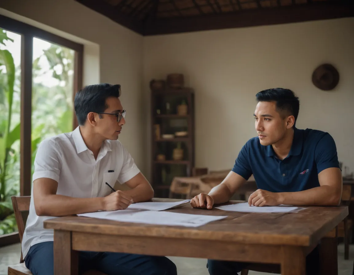 sedang berdiskusi mengenai maklon