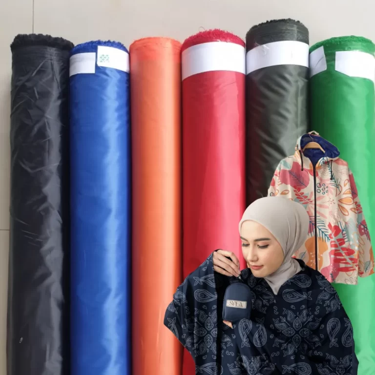 Lightweight and durable parachute fabric material