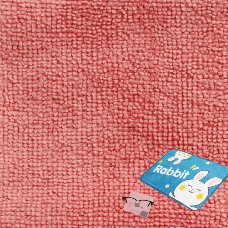 Lightweight and soft microfiber fabric texture