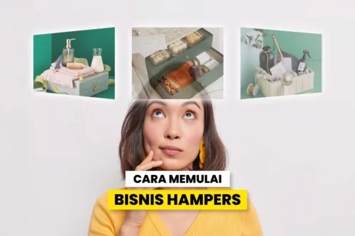 Ilustrasi berbagai bisnis hampers.
