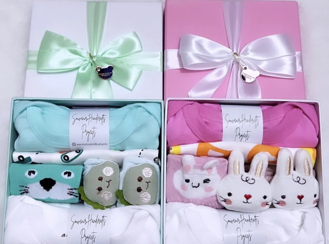 Eid baby hampers with baby skincare.