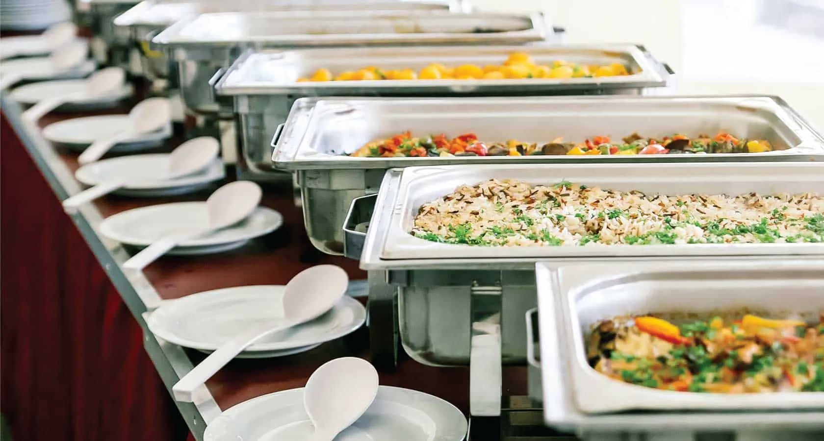 Ilustrasi jasa catering.