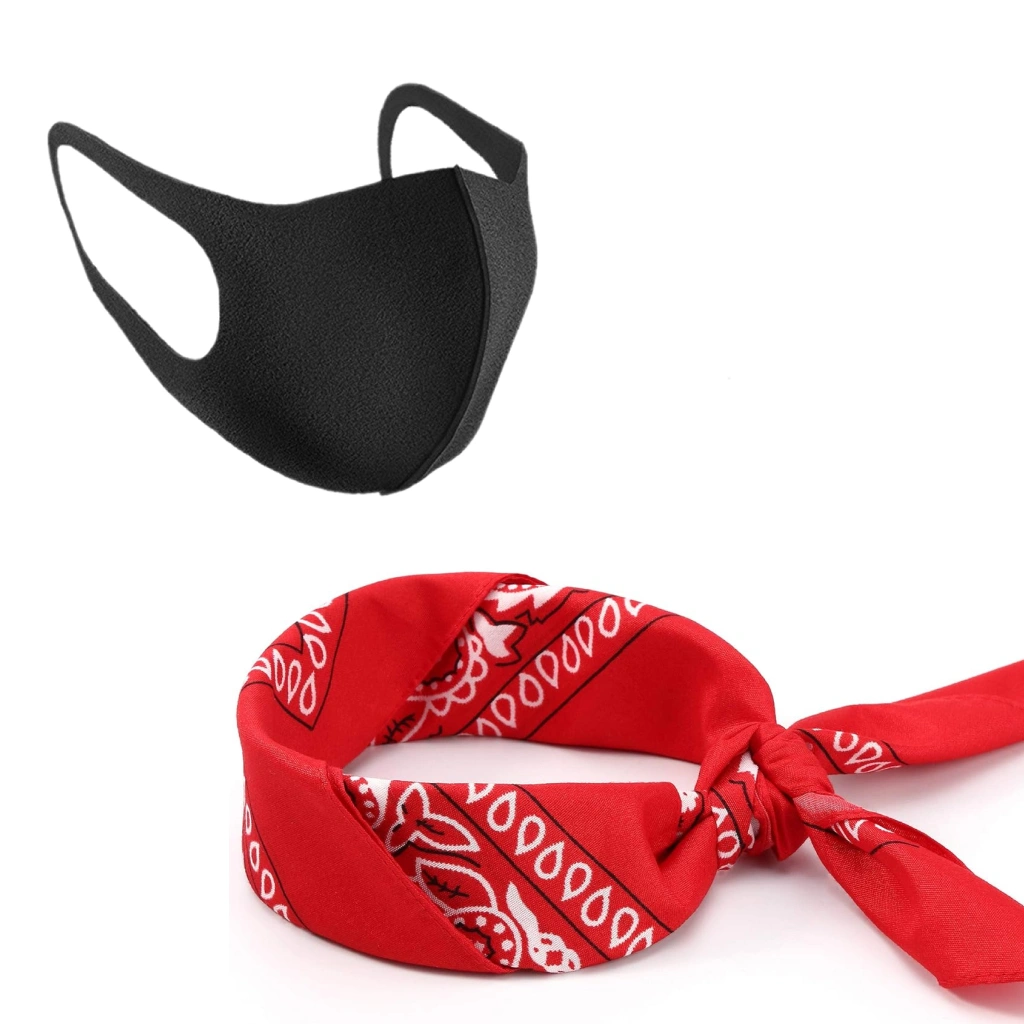 Assorted fashion accessories like headbands, face masks, and necklaces with intricate laser-cut designs for a unique and stylish look