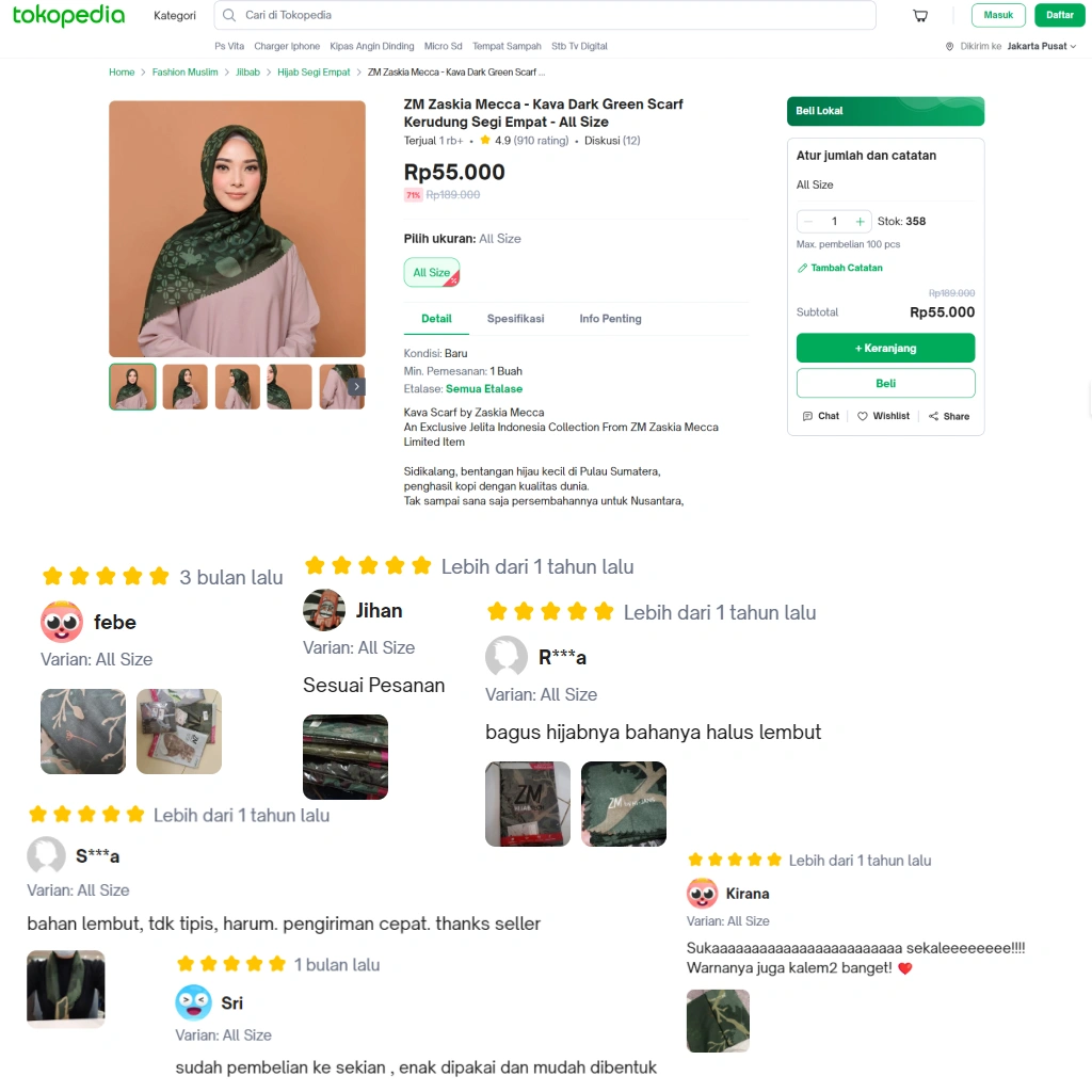 Quality control systems for maintaining high standards in custom hijab printing business.