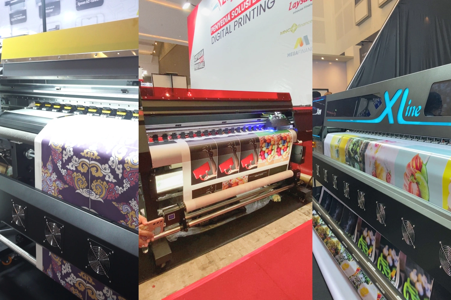 AllPrint 2024 exhibition at JIExpo Kemayoran Jakarta where Laysander showcases the latest printing technology.