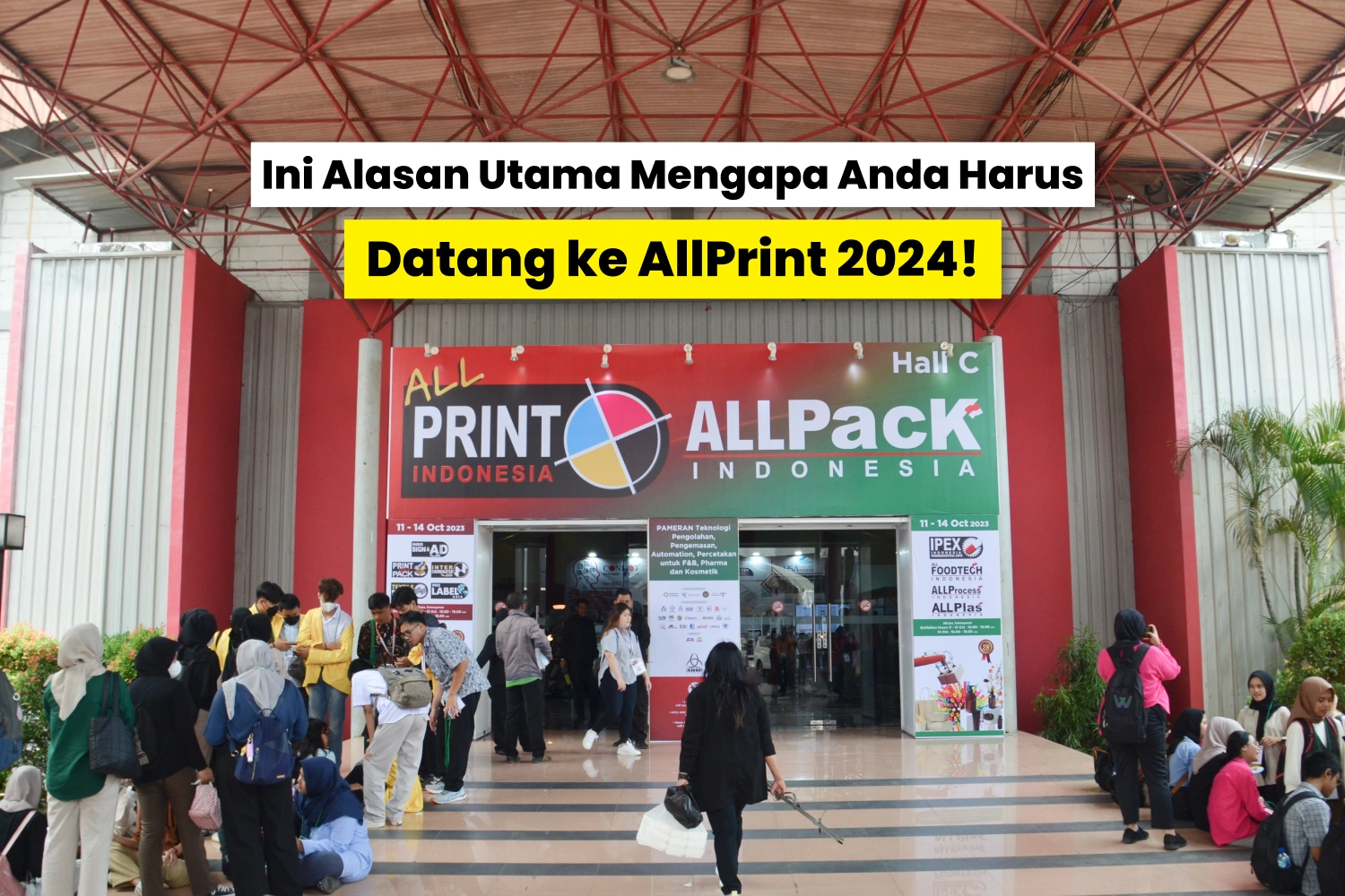 Laysander berada di pameran AllPrint.