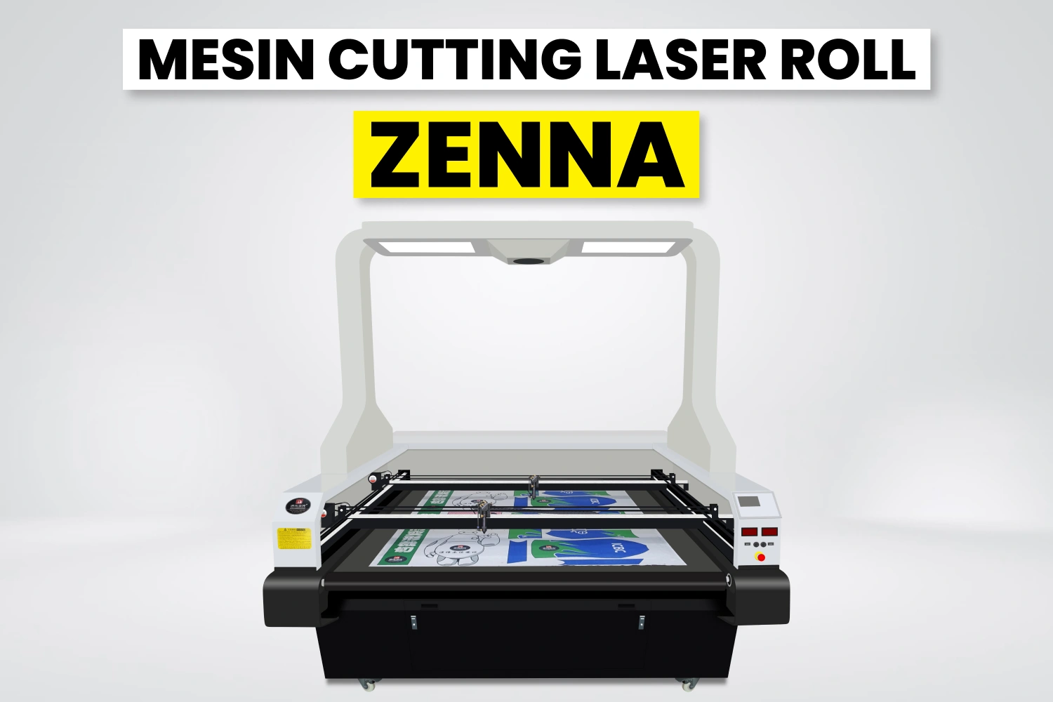 Mesin Cutting Laser Roll Zenna.