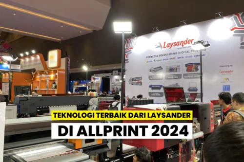 Booth Laysander di AllPrint 2024.