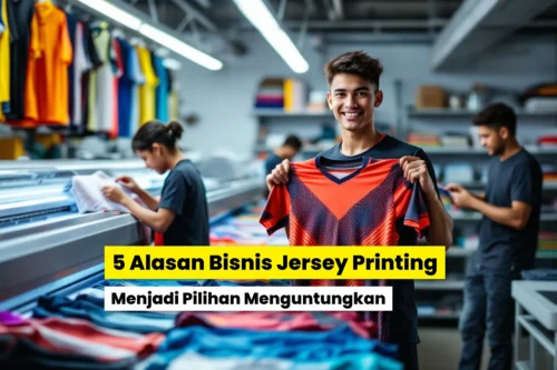 Berbagai jenis model jersey.