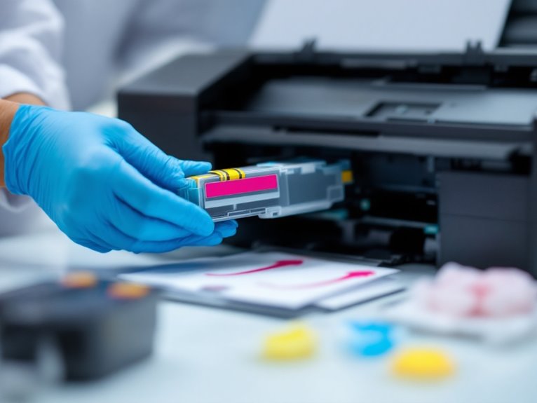 ink cartridge replacement time