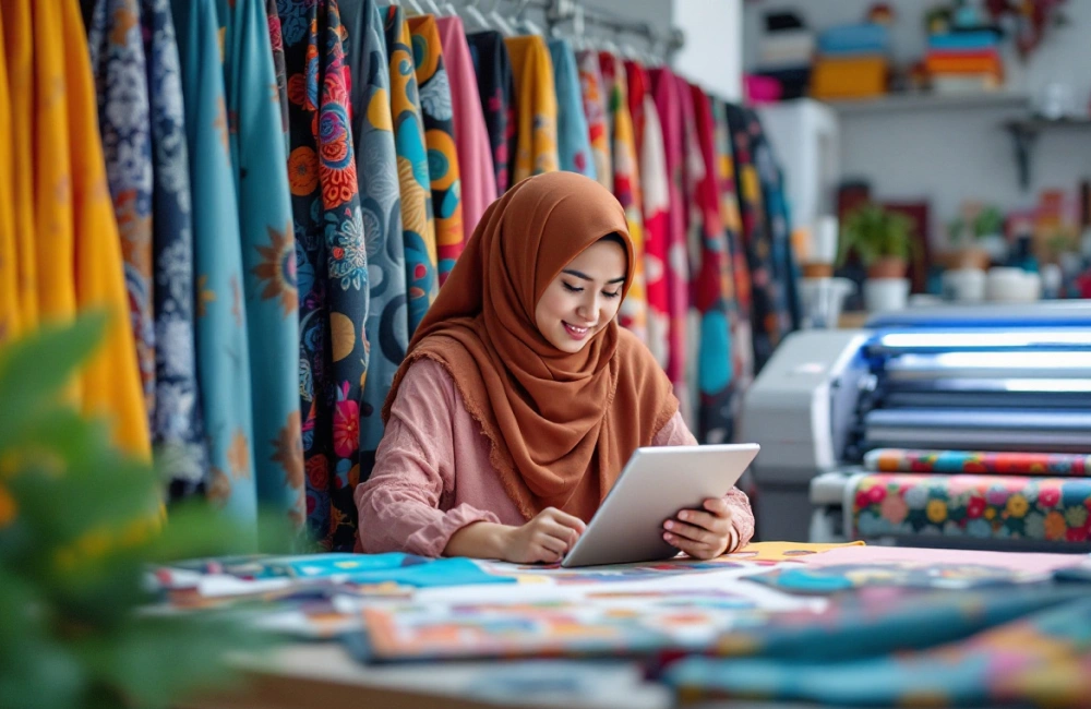 Pasar fashion Muslim di Indonesia berkembang pesat.