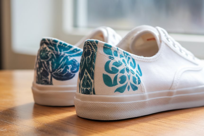 personalized custom canvas footwear