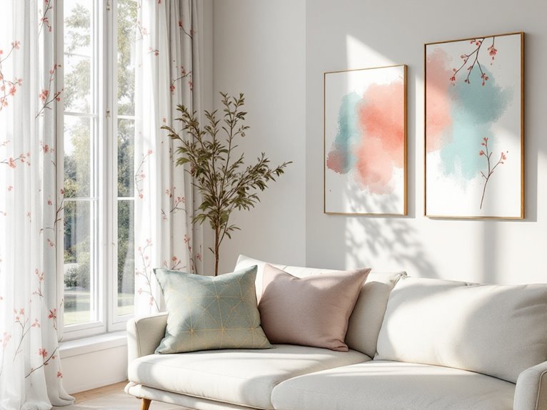 stylish interior design accents