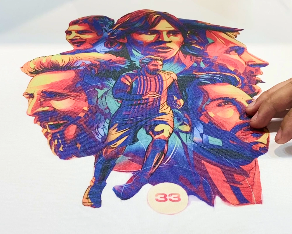 Comparison of DTG and screen printing based on output quality and consistency