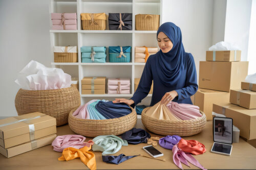 Hijab hamper business success tips