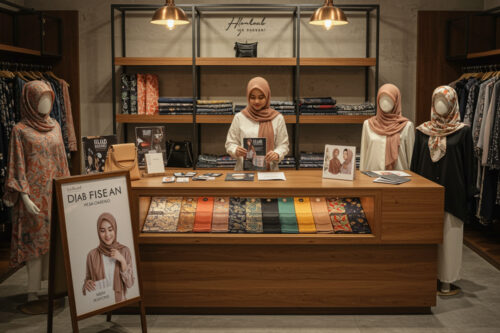 Choosing a creative and attractive name for your hijab business to succeed in the market.