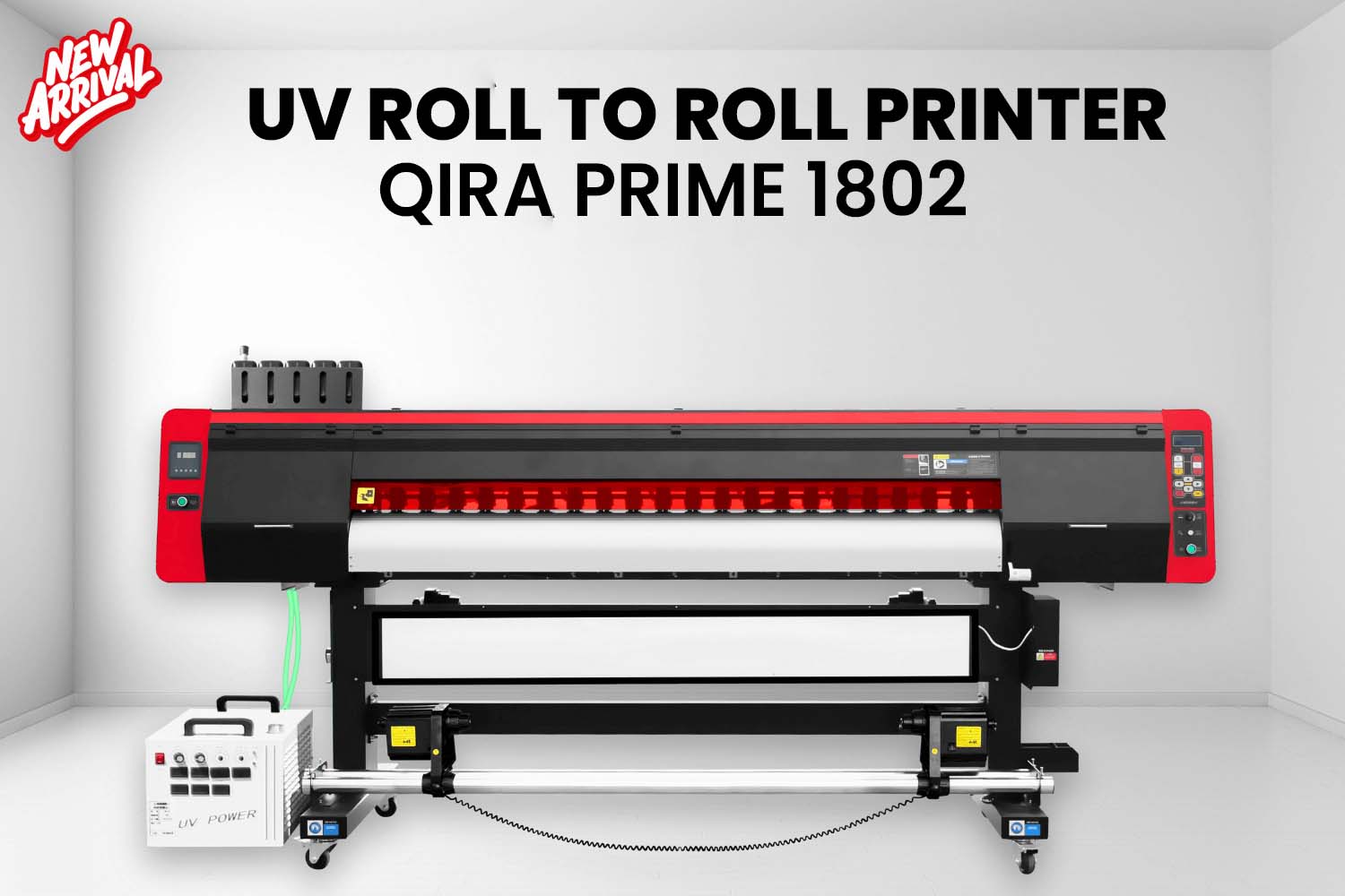 QIRA PRIME UV Roll-to-Roll Printer