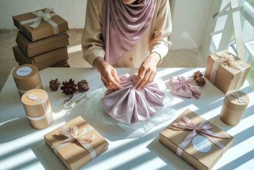 Creative hijab packaging ideas for business owners