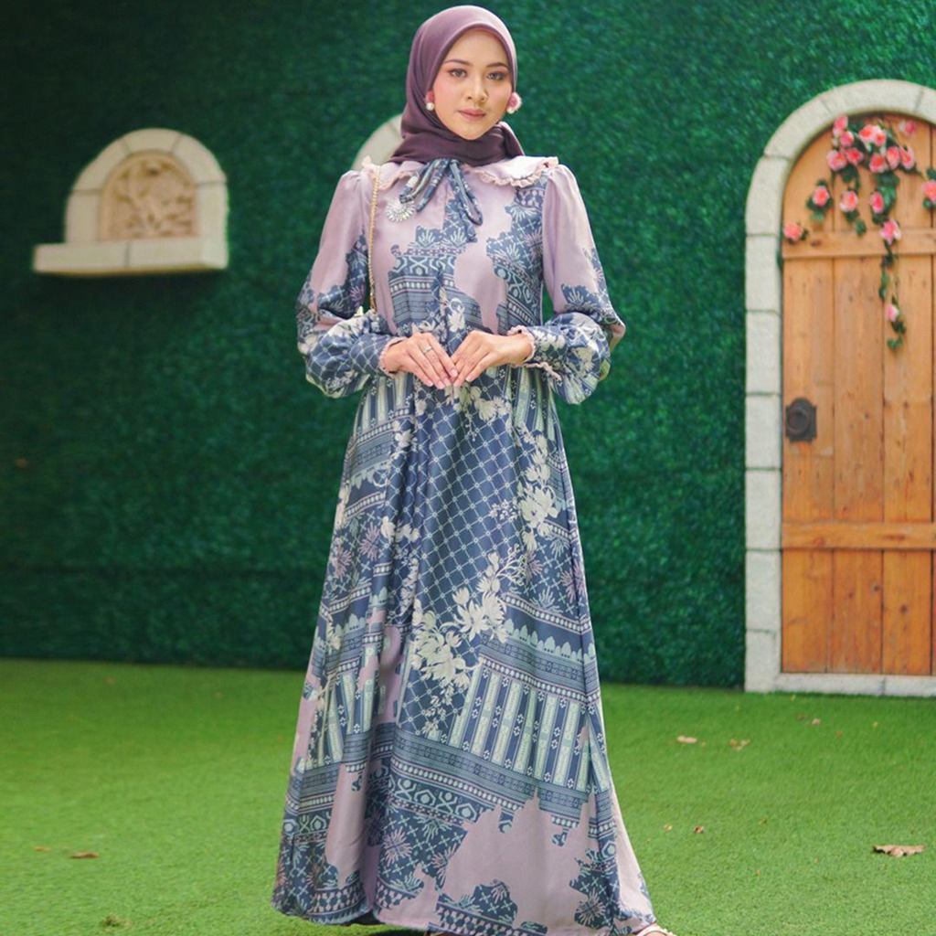 Modest gamis dress for daily wear