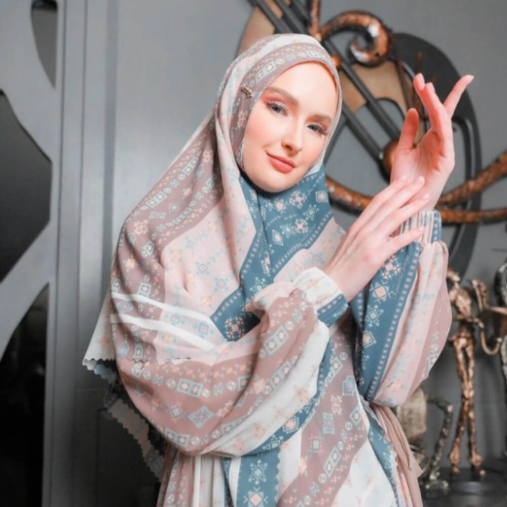 Kamilaa hijab collection featuring elegant designs with soft textures and subtle details for a graceful, modest look