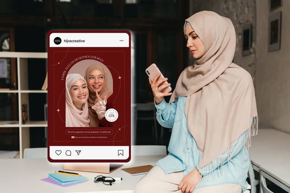 Use digital marketing strategies to grow your hijab business