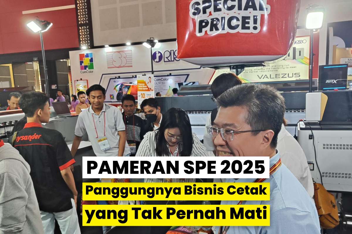 Pameran Surabaya Printing Expo 2025 menampilkan evolusi industri percetakan di Indonesia.
