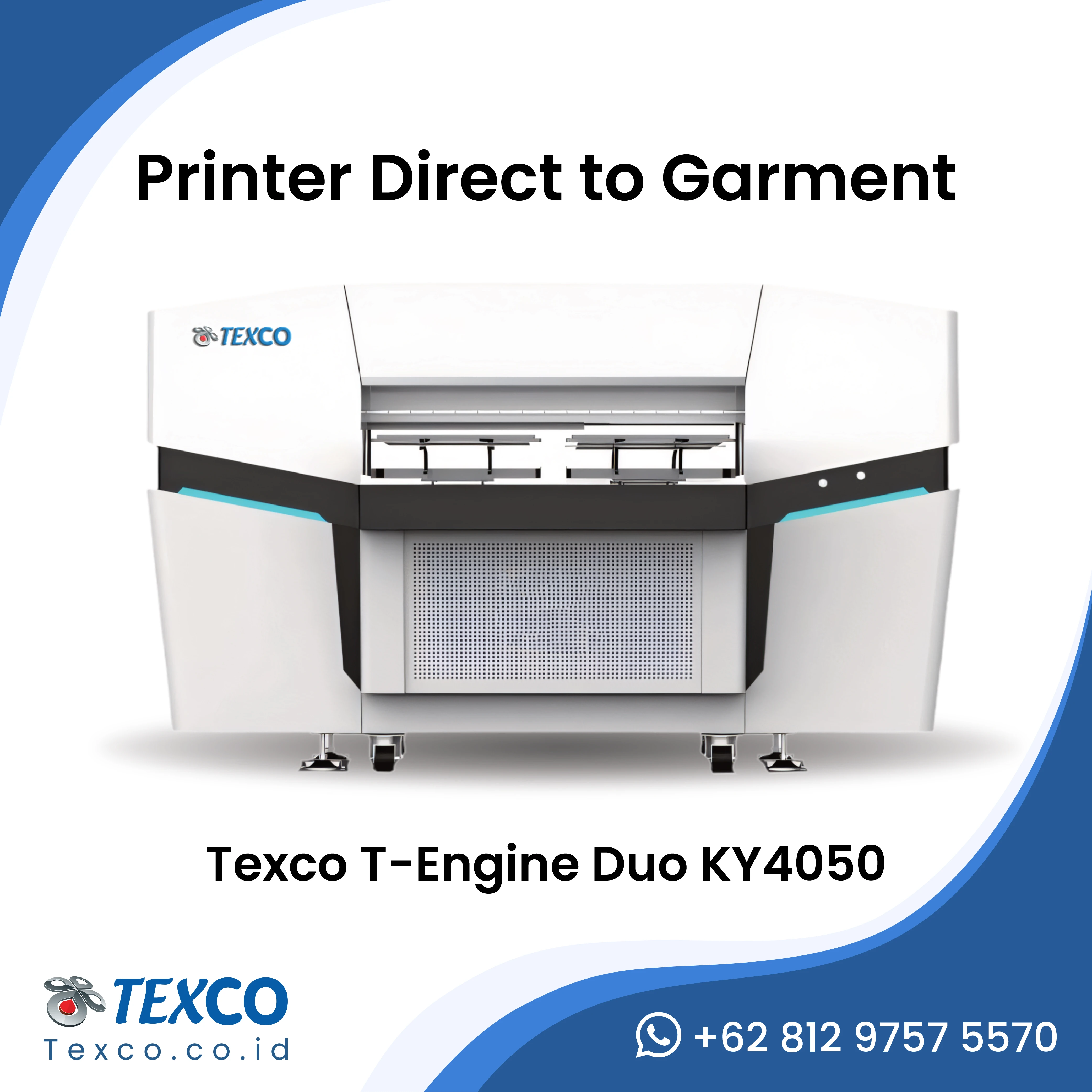 Printer Direct to Garment Texco T-Engine Duo KY4050 - Texco